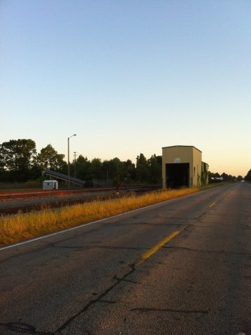Coal Unloading station, Warsaw, NC May 2014
