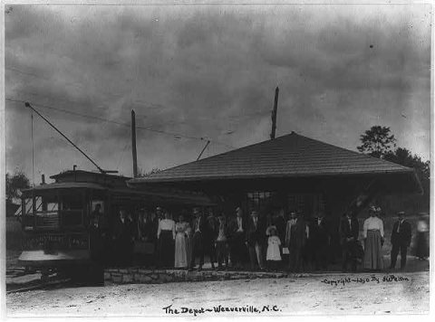 The depot - Weaverville, N.C