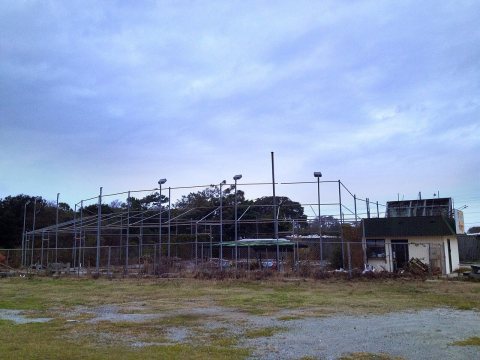 Abandoned Batting Cage