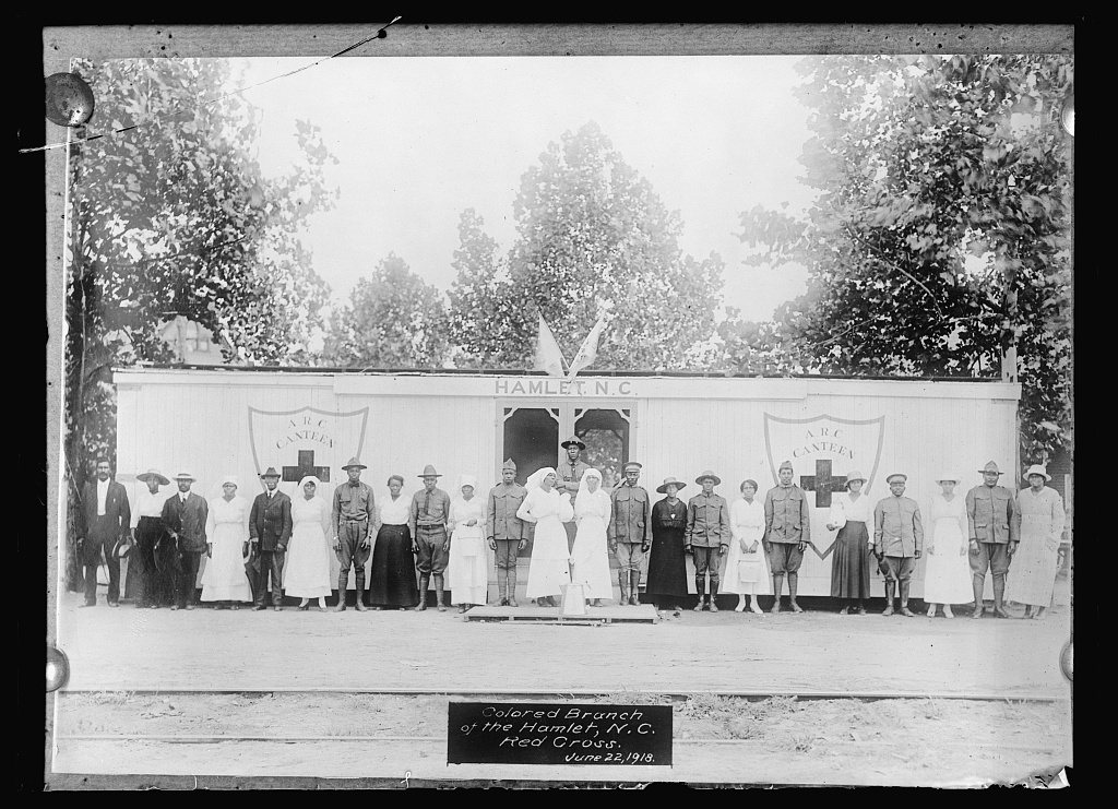 Red Cross Canteen (Colored) Hamlet, N.C