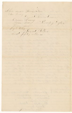 Petition from the Colored Citizens of Beaufort, North Carolina to Major General B. F. Butler, Petitioning for Wages