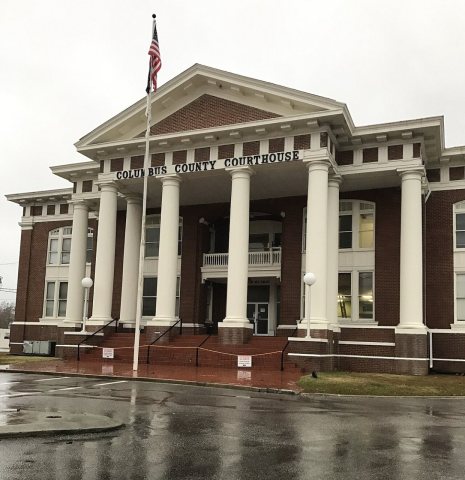 Columbus County Courthouse facade