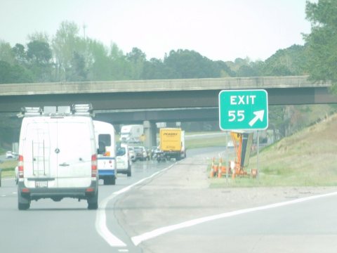 Interstate 95 in North Carolina