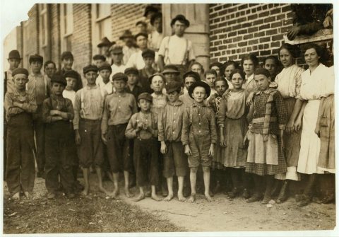 Groups of workers