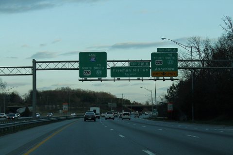 Int40eRoad-Exit218A-US220s-Asheboro
