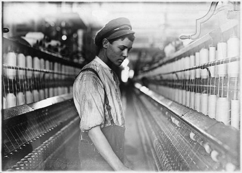 A doffer boy. Salisbury, N.C