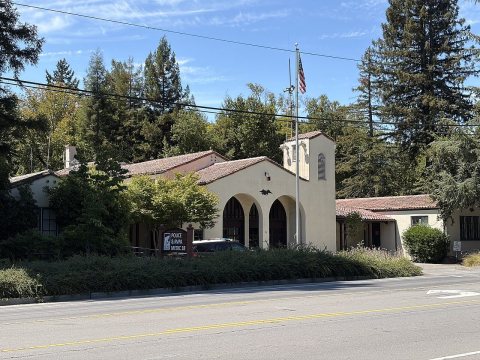 Ross public safety building, exterior, California (August 2026)