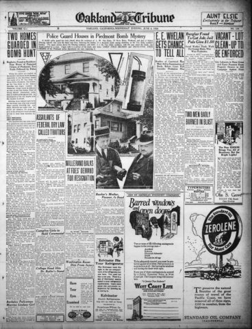 Oakland Tribune Sidney Dearing