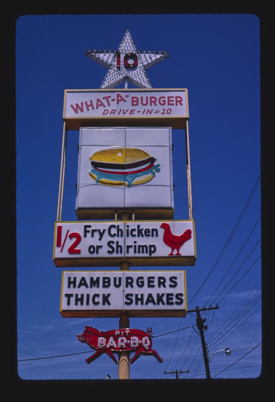 What-A-Burger sign
