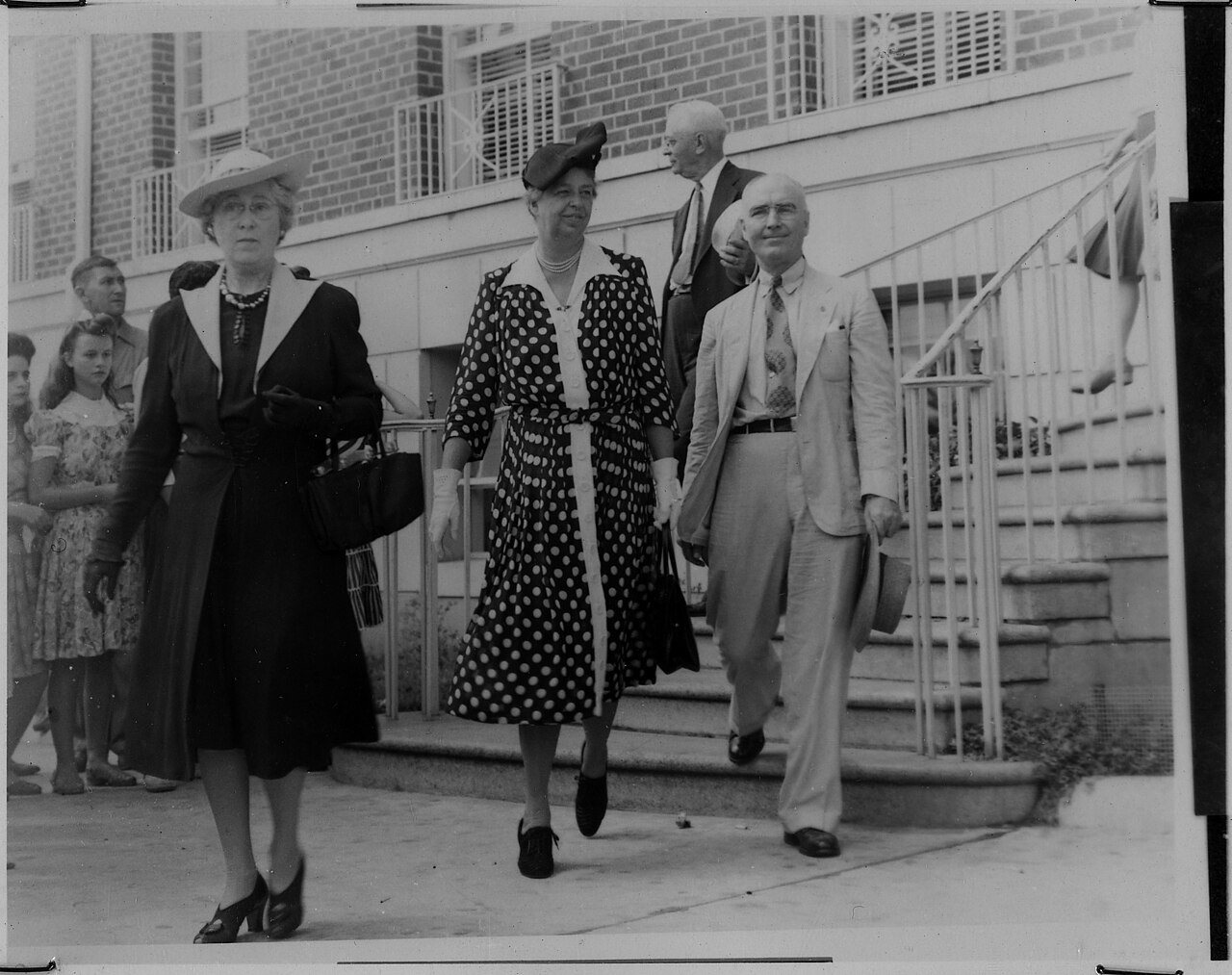 Eleanor Roosevelt at YMCA in