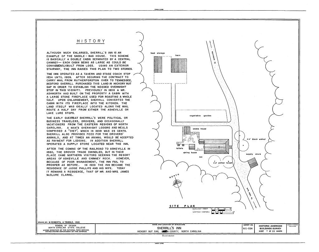 Sherrill's Inn, Lake Lure, U.S. Route 74