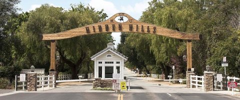 Long Valley Road gate