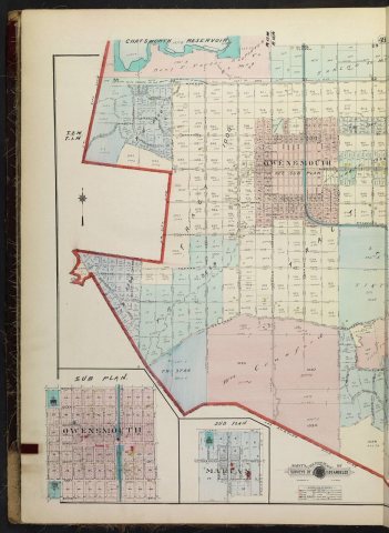 Baist's real estate atlas of surveys of Los Angeles, California, 1921 (31382)