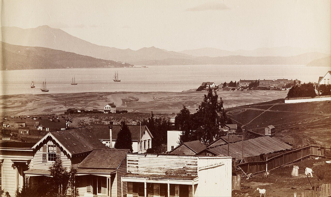 Carleton Watkins (American - (Sausalito, Tamalpais and Richardson's Bay from San Francisco) - Google Art Project