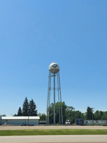 Lignite ND water tower