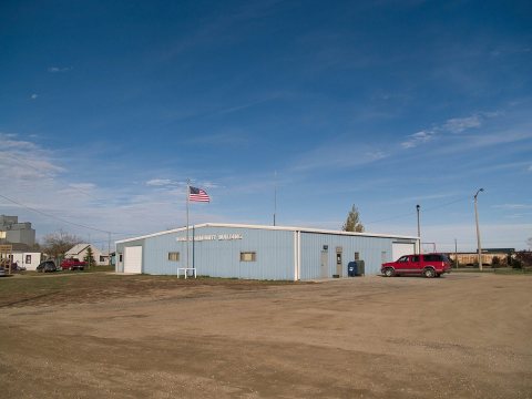 Community Building in Ross, North Dakota 10-18-2008