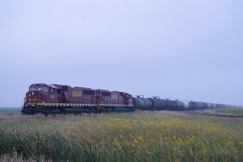 Red River Valley and Western Train near