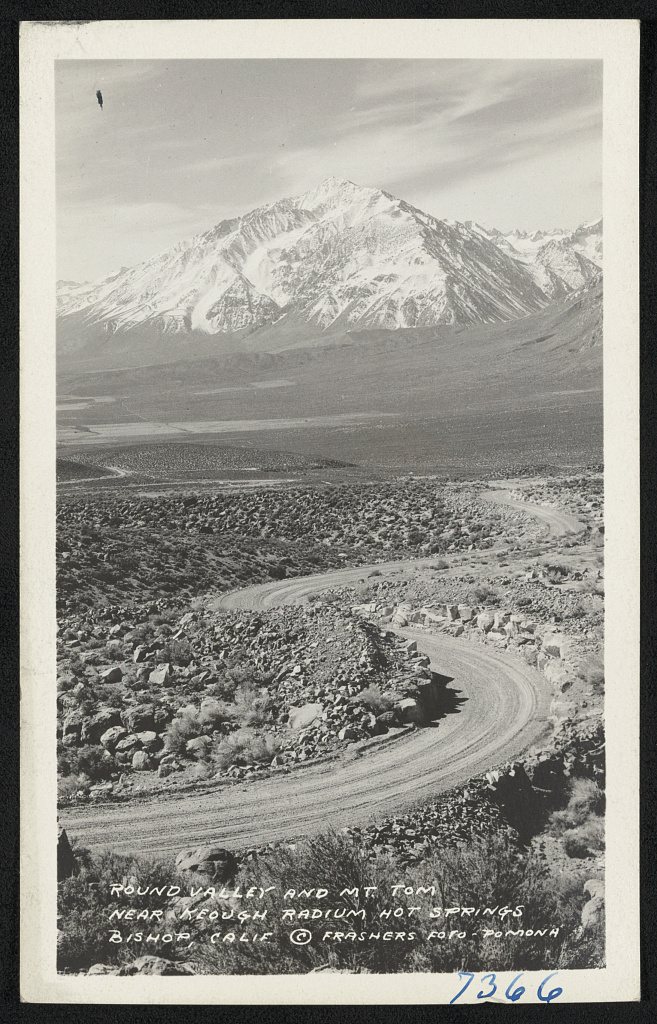 Round Valley and Mt. Tom near Keough Radium Hot Springs