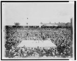 The Ketchell [i.e., Ketchel] -Johnson--A scene from the first round