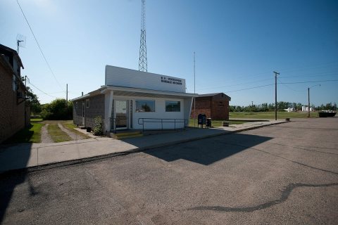Post office in Fairdale, North Dakota 7-19-2009