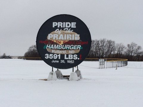 World's Largest Hamburger