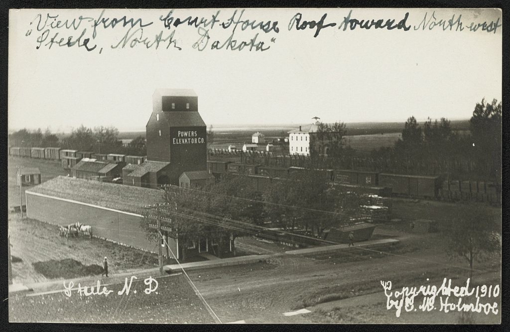 View from court house roof toward northwest