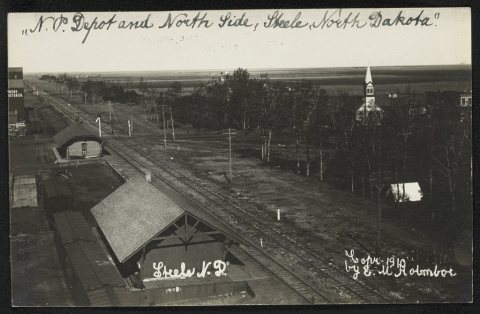 N.P. Depot and north side