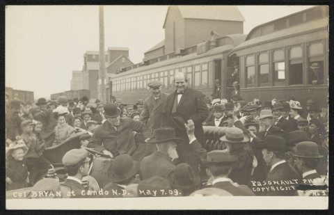 Col. Bryan at Cando, N.D., May 7, 09