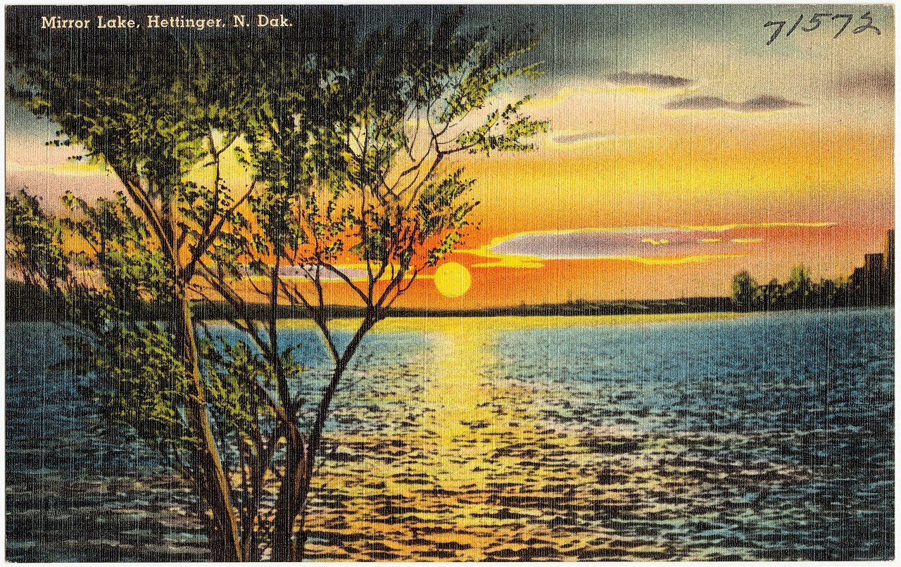 Mirror Lake, Hettinger, N. Dak (71572)