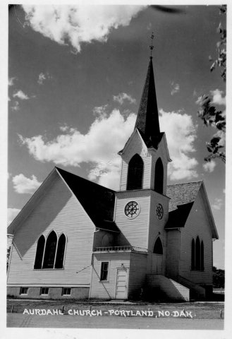 Aurdahl Church, Portland, Nord-Dakota