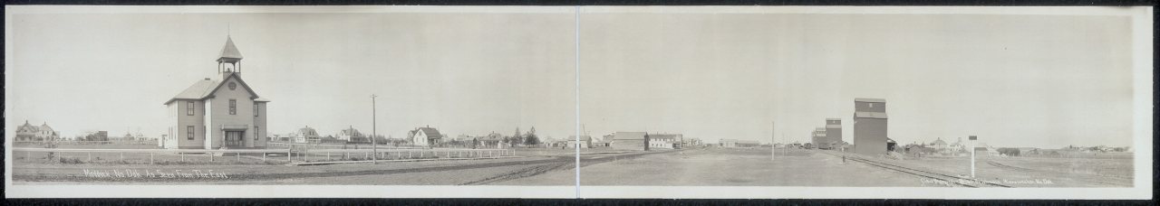 Maddock, No. Dak. as seen from the east