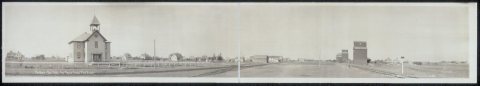 Maddock, No. Dak. as seen from the east