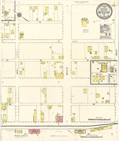 Sanborn Fire Insurance Map from Waterford, Stanislaus County, California. LOC sanborn00920 001