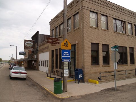 Alexander, North Dakota post office