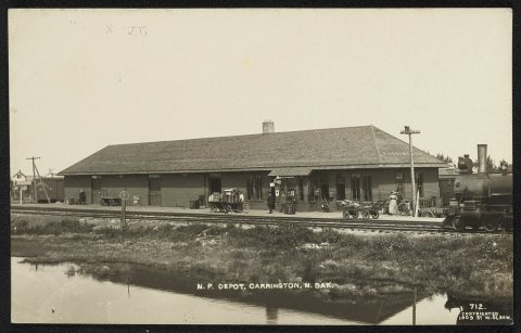 N.P. [Northern Pacific] Depot