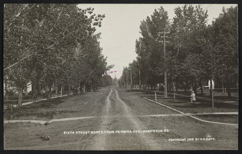 Sixth Street north from Pembima Ave