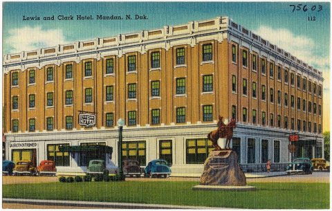 Lewis and Clark Hotel, Mandan, N. Dak (75603)