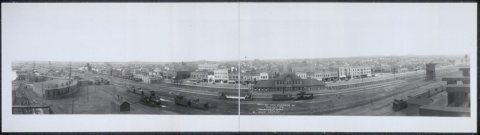 Bird's eye view, Dickinson, N.D