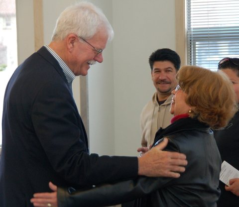 Congressman Miller visits Helms Middle School in