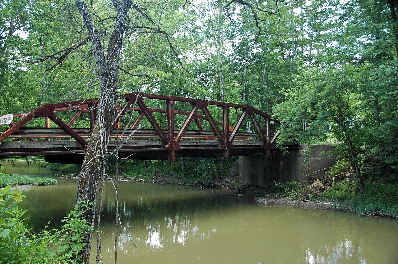 Jonathan Run & Workman Road Bridge (north-northwest of