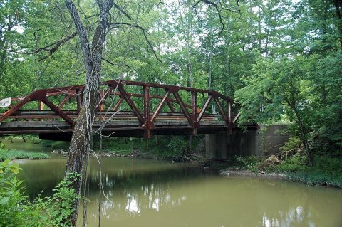 Jonathan Run & Workman Road Bridge (north-northwest of