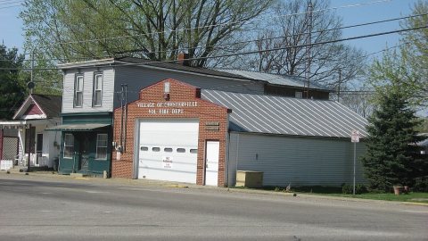 Fire station in