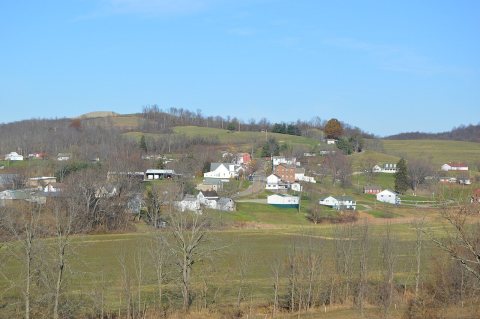 Batesville from southwest