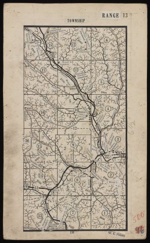 Township maps of Athens County, Ohio, circa 1940 - DPLA - e7e21162aac7601e425d0ae14503b432 (page 8)