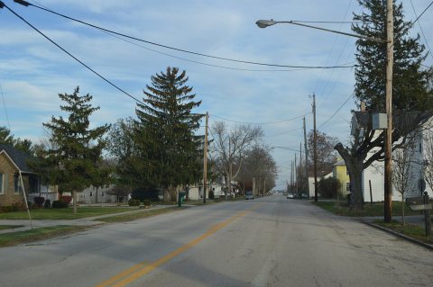 North west of Railroad