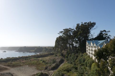 Scenic views along Route 1 near the Pacific Ocean in Northern California