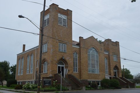 Alger UMC from southwest