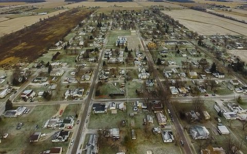Alger Ohio looking North