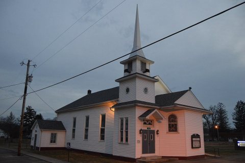 Adelphi UMC from northeast