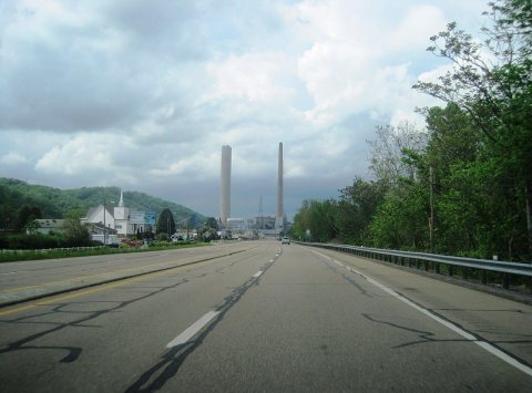 Ohio SR 7 nb entering Stratton from Empire, May 2024